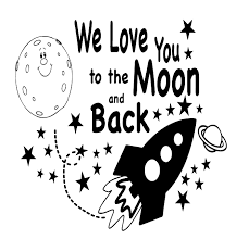 Download I Love You To The Moon And Back Png Pic Free Png Images Vector Psd Clipart Templates