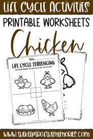 Free Printable Chicken Life Cycle Worksheets In 2020 Kids Learning Activities Chicken Life Cycle Kids Critical Thinking