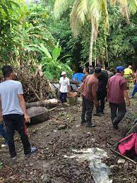 Budaya gotong royong tolong menolong terjadi pada aktivitas pertanian, kegiatan sekitar rumah tangga, kegiatan pesta, kegiatan perayaan, dan pada peristiwa bencana atau. Gotong Royong Kenduri Kampung Di Kg Kraftangan Malaysia Facebook