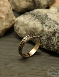 Rose Gold Unusual Wedding Bands Set Avant Garde Rings His Etsy Wedding Rings Unique Wedding Band Sets Wedding Ring Designs