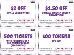 Chuck E Cheese Printable Coupons Tokens Food Drink Free Tickets Chuck E Cheese Printable Coupons Free Printable Coupons