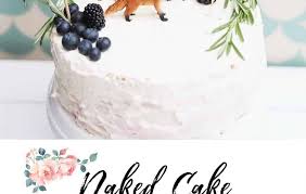 Welche intention visieren sie mit seiner fondant torte 1 geburtstag junge an? Naked Cake Eine Geburtstagstorte Mit Waldtieren Familie Nimmerland