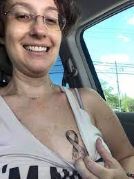 Another cause for concern is what happens to a tattoo after you've had it for a while. Breast Cancer Tattoos 6 Women Share The Tattoos Inspired By Their Breast Cancer Diagnosis Glamour