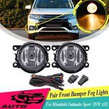 They work perfectly with the factory wiring, but i wanted to be able to turn them on independently of the headlight system. Pair Front Bumper Fog Light Lamps With Harness For Mitsubishi Outlander Sport Rvr Asx Buy At A Low Prices On Joom E Commerce Platform