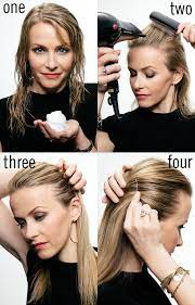 How To Do Slicked Back Hair Como Peinar El Flequillo Peinados Pelo Liso Peinados Cabello Corto