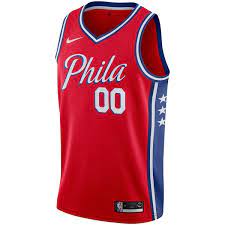 Vintage philadelphia sixers basketball jersey #3 iverson nba champion size s. Philadelphia 76ers Mens Swingman Trikots Swingman Jerseys Global Nbastore Com