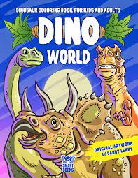 This will open in a pdf format, so you will need a free copy of adobe. Dinosaur Coloring Book Dino World Smart Books For Kids