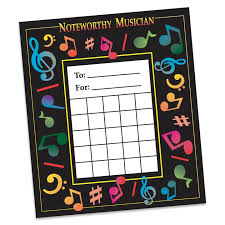 Bright Notes Individual Incentive Charts Pack