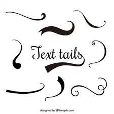 Font Tail Images Free Vectors Stock Photos Psd