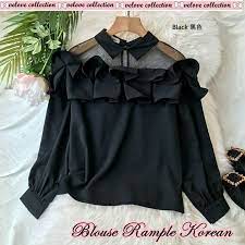 Hai hai hai selamat datang di chanel nr127. Grosir Baju Wanita Wanita Blouse Model Lengan Panjang Atasan Wanita Modis Kekinian Terbaru Shopee Indonesia