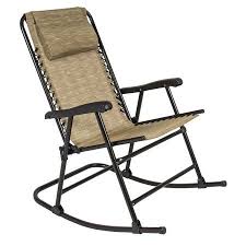 Best Choice Products Foldable Zero Gravity Rocking Patio Recliner Chair Beige Walmart Com Folding Rocking Chair Patio Rocking Chairs Outdoor Patio Chairs