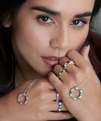 Craving some color? 🌈 We've got the perfect fix! Browse our collection of  colored stone jewelry, where each piece is crafted with hand-selected  gemstones, attention to detail, and lots of love. 💜 #