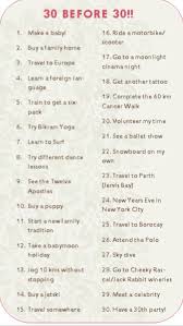 My 30 Before 30 30 Before 30 30 Things To Do Before 30 Bucket List Journal