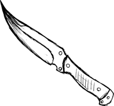 Knife with blood sketch bloody knife sketch stock vector. Drawing Knife With Blood Max Installer