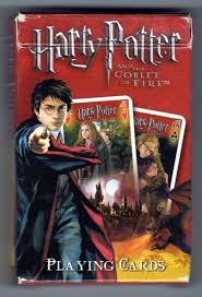Goblet of fire begins as the book and movie do. Harry Potter The Goblet Of Fire The World Of Playing Cards