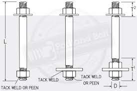 This will result in large diameter anchor bolts and also higher embedment length as it will transfer the loads from the anchor bolts to the concrete. Anchor Rods