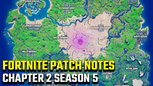 Fortnite chapter 2 season 5 is the season of the hunters and, hopefully, learning more about the zero point. Fortnite 2 96 Update Patch Notes Chapter 2 Season 5 Gamerevolution