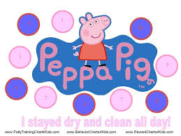 Peppa Pig Potty Training Chart Potty Training Girls