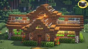 Crops are important in minecraft, so in this tutorial we show you how to make a simple and nice looking greenhouse to keep all. Minecraft How To Build A Greenhouse Minecraft Building Ideas Youtube