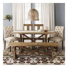 Farm Table Collection Farmhouse Dining Rooms Decor Farmhouse Dining Benches Rectangle Dining Table