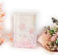 Marco de fotos de cilindro acrílico transparente personalizado, artesanías  de plástico con imán de doble cara para marcos de fotos de 4 ", 5", 6 ", ...