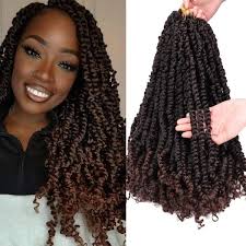 Working one braid at a time, pinch off enough extension hair to match the size of the section of natural hair you'll be braiding. Buy 18 Inch Human Handmade Dreadlocks Passion Twist Curly Synthetic Braiding Hair Extension Bohemian Braiding Hair Women Men Twist Hair 1 Packs At Affordable Prices Free Shipping Real Reviews With Photos Joom