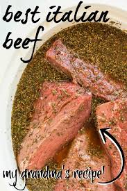 Italian Beef Is So Delicious You Can Make It In The Slow Cooker Instant Pot Or In The Oven Serv In 2020 Italian Beef Italian Beef Sandwiches Beef Sandwich