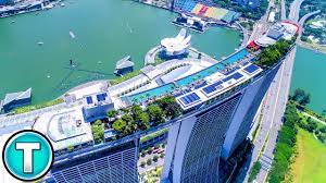 And that's just the first step. World S Highest Swimming Pool 57th Floor Of Sands Marina Bay Hotel Youtube