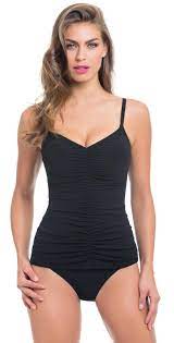 Profile By Gottex Swan Lake Black Underwire Tankini E652 1d46 001 Tankini Gottex Swimwear Underwire Tankini