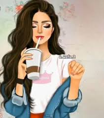 Pin By اميره بجمالي On صور بنات رسم كيوت Beautiful Girl Drawing Cute Girl Drawing Girly Art
