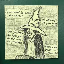 Not Slytherin Not Slytherin Harry Potter And The Sorting Hat Fan Art Slytherin Harry Potter The Iron Giant