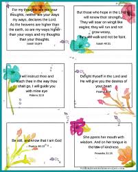 The area where the verse is typed is editable, since it is a common font {century gothic}. Free Printable Scripture Cards Perfect For Mother S Day