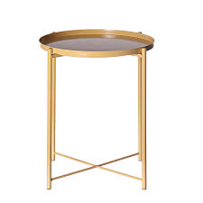 A round nightstand, like our ethan round side table, would suit the look perfectly and works brilliantly in smaller spaces. Small End Table Black Side Table Round Metal Side Table Patio Side Table For Small Spaces Sofa Living Room Bedroom Round End Table Coffee Table Bedside Table Removable Tray Outdoor Indoor Accent