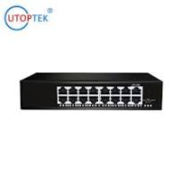 ‫16ports 10/100m محول Poe موسع 250m شبكة إيثرنت LAN محول ...‬‎