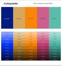 Rgb + html color palette. 39 Latest Color Schemes With Navy And Dark Orange Color Tone Combinations 2021 Icolorpalette