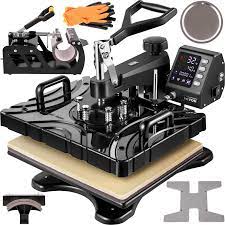 Vevor Heat Press 12x15 Inch 6 In 1 Heat Press Machine 800w Heat Press Machine For T Shirts Sublimation Printer Transfer Heat Press Nation For Shoes T Shirts Cap Mugs Walmart Com Walmart Com
