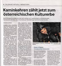 Jun 13, 2021 · ab montag sind in salzburger spitälern wieder besuche möglich. Salzburger Nachrichten 30 12 2019 Innung Der Salzburger Rauchfangkehrer