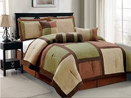 If you're looking to shop for king comforter sets by brand name, know that kohl's offers some of the best brands in the business when it comes to king. Orange Dcp 7 Piece Bed In Bag Microfiber Luxury Comforter Set California King Comforters Bedding Sets Home Garden