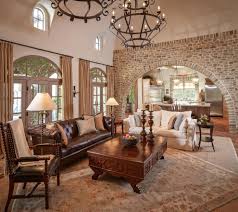 Chesterfield Living Room Ideas Living Room Mediterranean With Oversized A Mediterranean Living Rooms Leather Living Room Furniture Living Room Furniture Layout