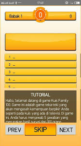 Jawaban Kuis Survey Family 100 Ilmusosial Id