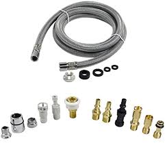 Pfister kitchen faucet hose replacement. Danco Kitchen Faucet Pull Out Spray Hose Replacement Kit For Pullout Sprayer Heads 57 Inch Kink Resistance Nylon Braided Faucet Hose 10912 Buy Online At Best Price In Uae Amazon Ae
