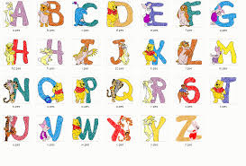 Winnie The Pooh Alphabet Google Search Pooh Winnie The Pooh Themes Scrapbook Fonts