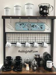 Building the shelves for your home bar first involved creating a frame on the bottom. Best Kitchen Coffee Bar Ideas Decor Tips To Get Inspired