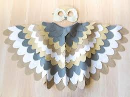 Boy Bird Costume For Kids Barn Owl Costume Kids Bird Costume Barn Owl Mask And Wing Cape Girlscostumes Owl Costume Owl Costume Kids Owl Halloween Costumes