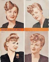 1940s Real Life Women S Hairstyles The Vintage Inn