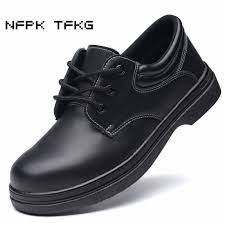 Comfortable, non slip restaurant shoes. Men S Leisure Breathable Large Size Steel Toe Cap Work Safety Chef Shoes Non Slip Kitchen Cook Sneaker Anti Pierce Security Boot Work Safety Boots Aliexpress
