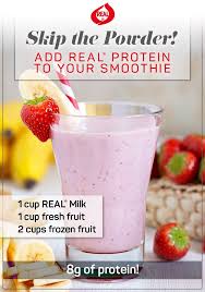 Don T Skip The Real Milk In Your Smoothie Fruit Cups Frozen Fruit Fresh Fruit