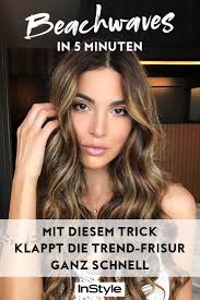 Mit Diesem Trick Bekommst Du Beach Waves In Nur 5 Minuten In 2020 Locken Machen Locken Kurze Haare Anleitung Locken Tipps