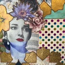 Jill Ricci's mastery of diverse mediums, methods, and motifs brings a  fluid, powerful energy to each piece 💫 ✨ "Here Field and Vision" 38x38 MM 