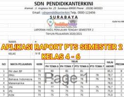 May 24, 2020 · download aplikasi rapor sd kls i sd vi k13 semester 1 revisi 2020. Aplikasi Raport Uts Pts K13 Kelas 4 6 Sd Semester 2 Terbaru Pendidikanterkini